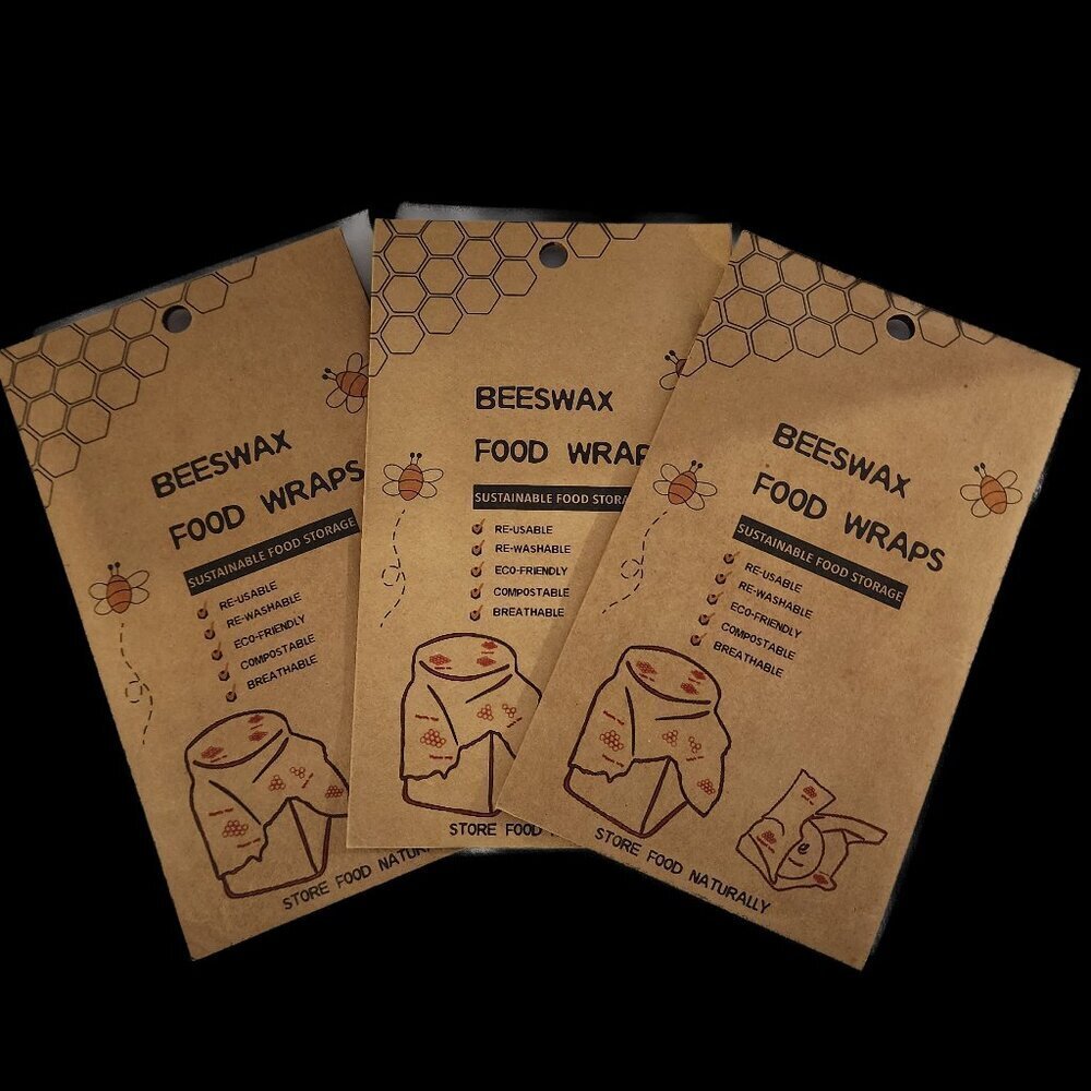 NWT 9 Bee’s Wrap Resuable Bee’s Wax food wraps. - Picture 2 of 7